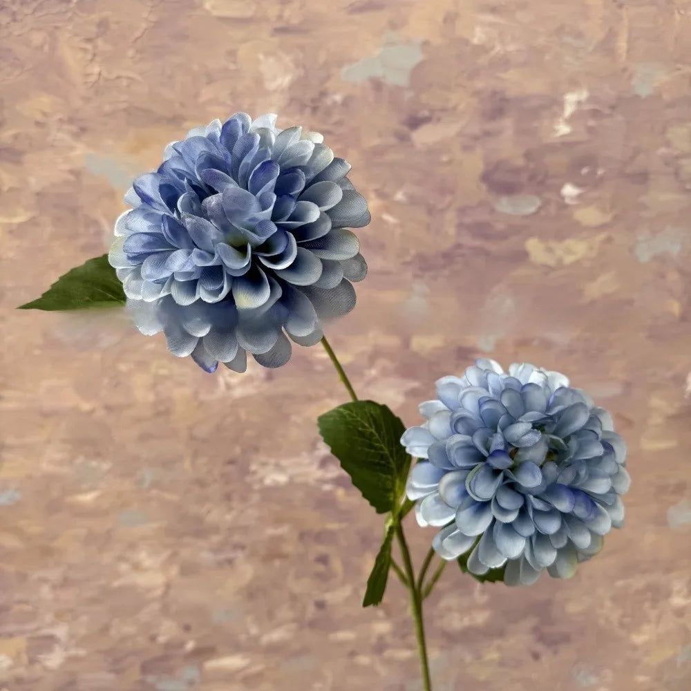 Silk Artificial Dahlia Chrysanthemum Bouquet – Faux Home Décor