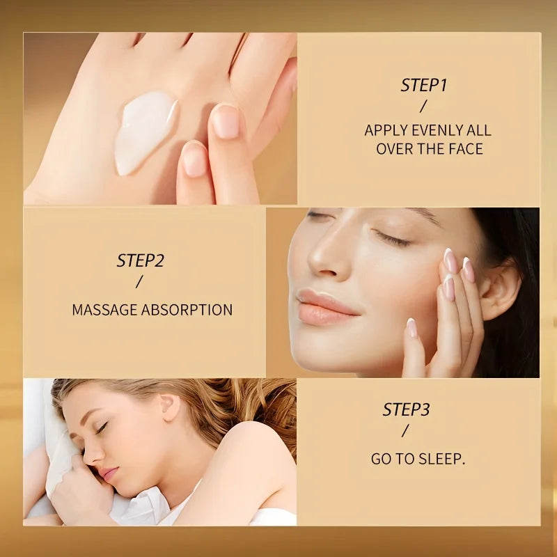 20-Pack Collagen Polypeptide Overnight Sleeping Face Masks