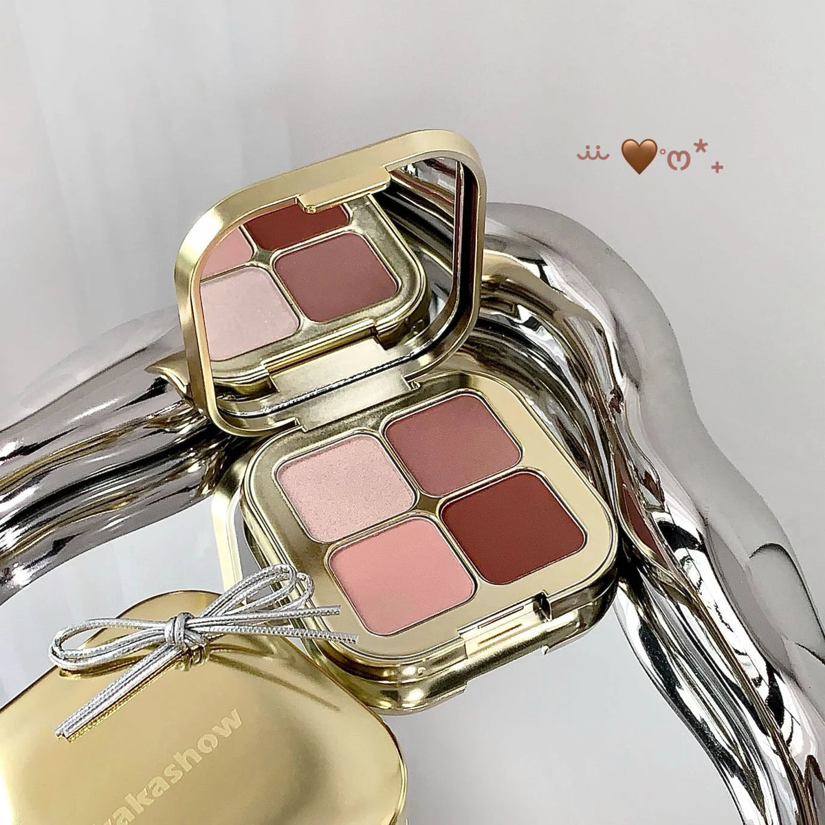 Sunset Magic Eyeshadow Quad – Pearl & Matte 4-Color Palette