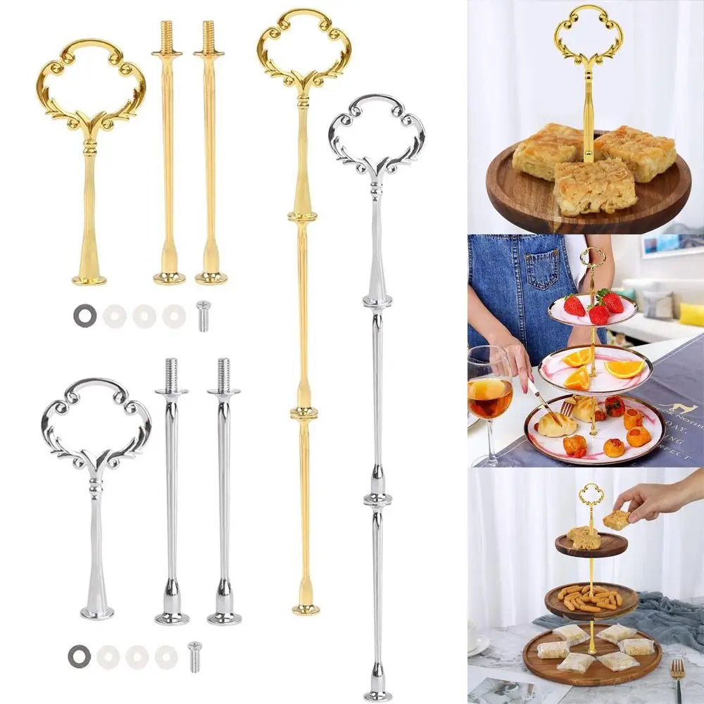 Zinc Alloy Cake Stand Handle – 2 & 3 Tier Cupcake Holder