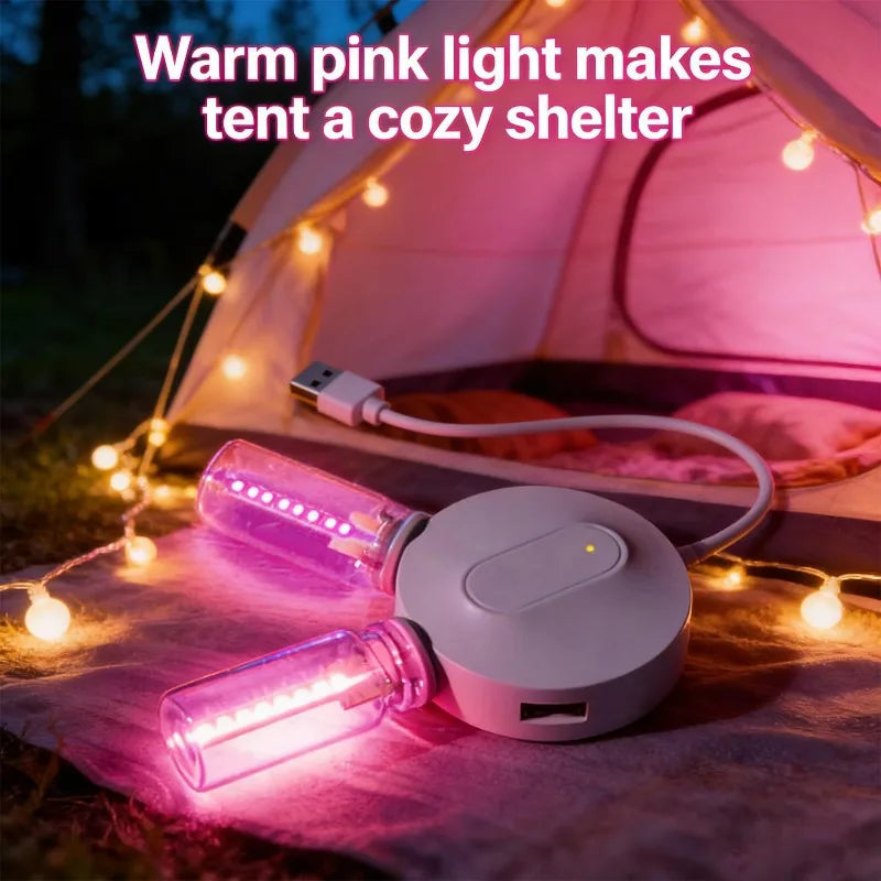 USB Mini LED Filament Atmosphere Light – Touch Dimmable Lamp
