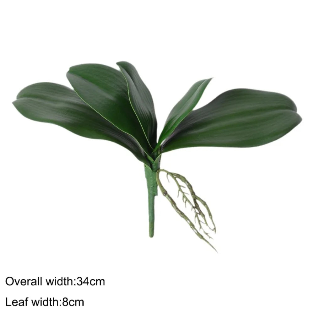 Real Touch Artificial Green Leaf Branch – Home & Floral Decor
