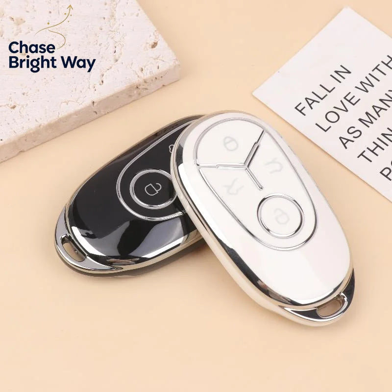 TPU Car Key Cover Set – Scratch-Free Protective Fob Case