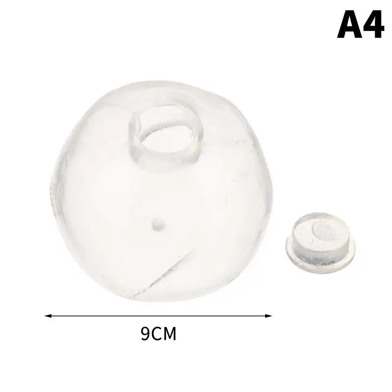 Transparent TPR Sphere DIY Ball Mold – Fillable Craft Shell