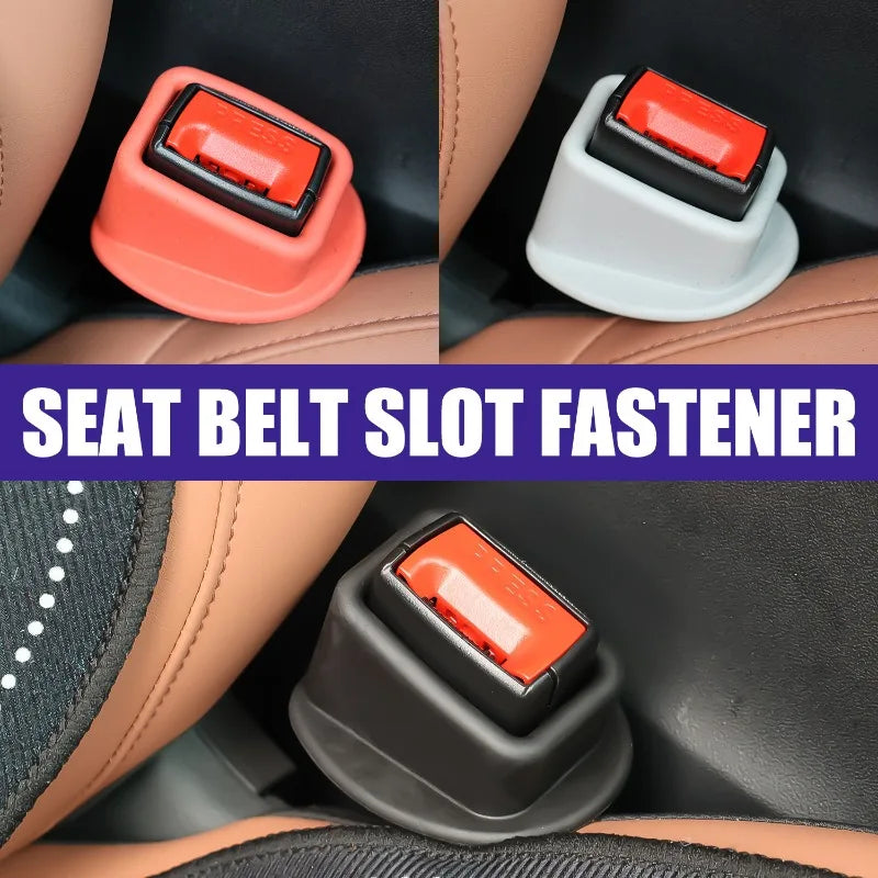 Universal Silicone Seat Belt Buckle Cover | Car Interior Guard