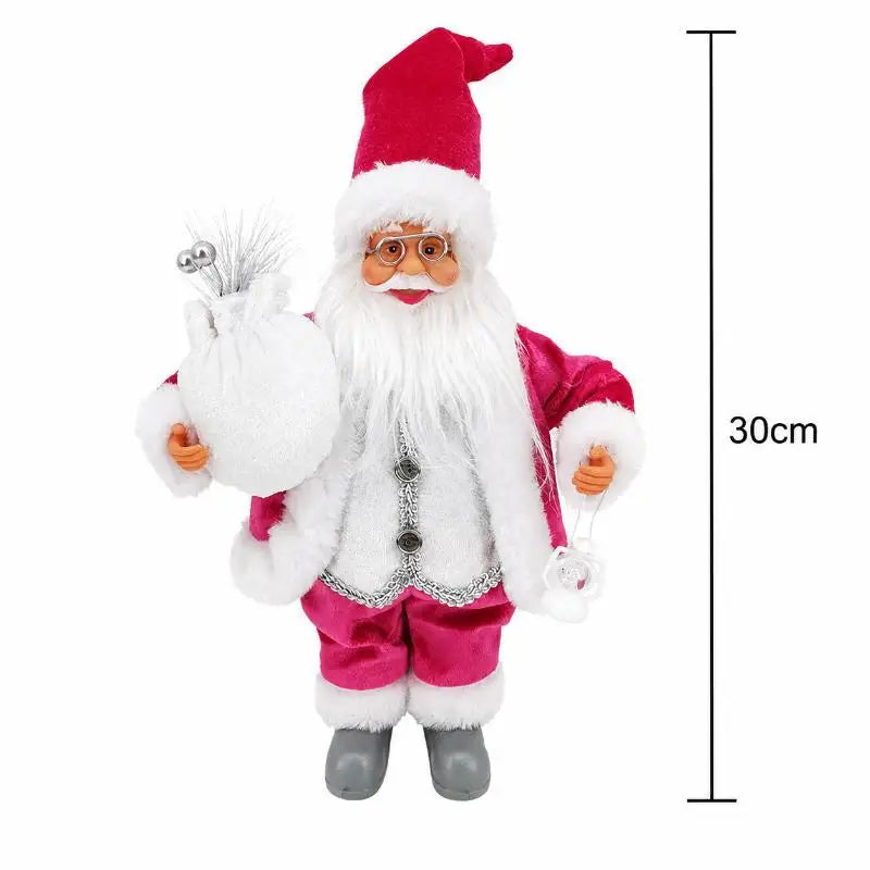 Santa Claus Standing Figurine | Outdoor Christmas Garden Decor