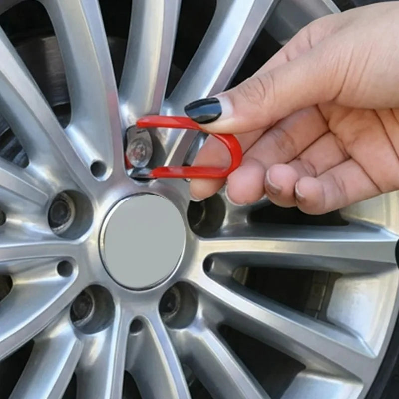 Wheel Lug Nut Cover Cap Removal Tool Set – Hook & Clip