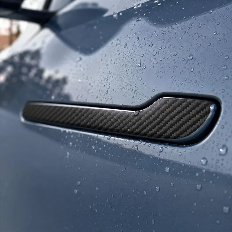 Tesla Model 3/Y Door Handle Protective Film – 4-Piece PVC