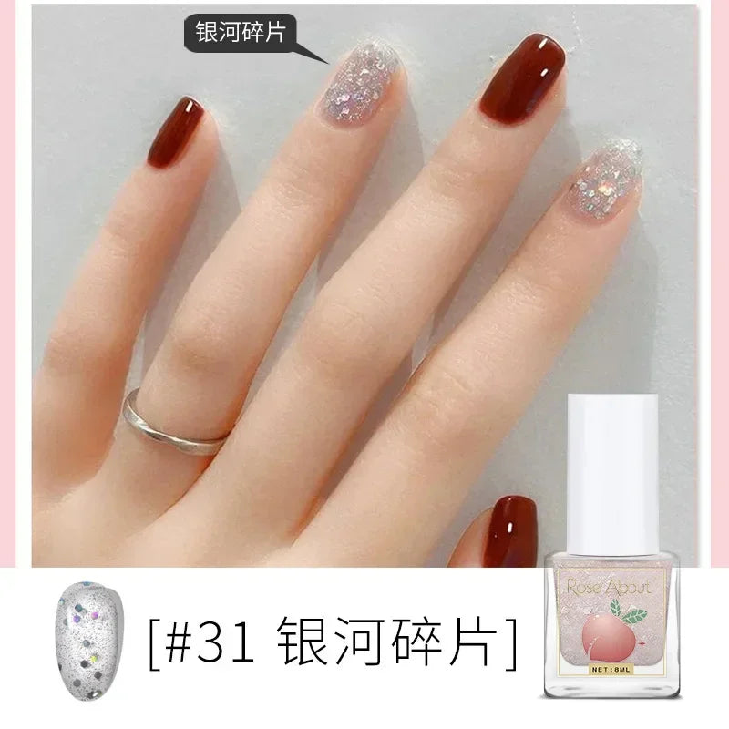 Handaiyan 8ml Water-Based Peel-Off Nail Polish | Quick Dry