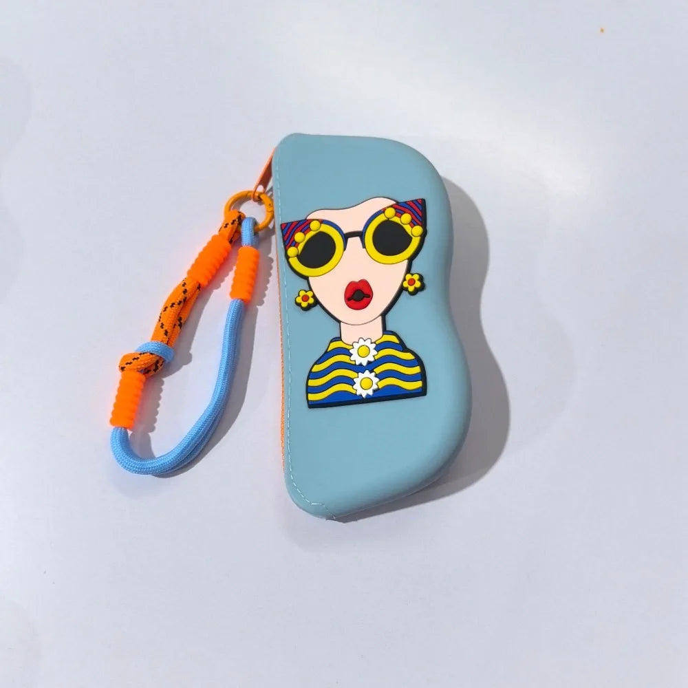 Waterproof Silicone Glasses Case – Large Travel Eyewear Bag