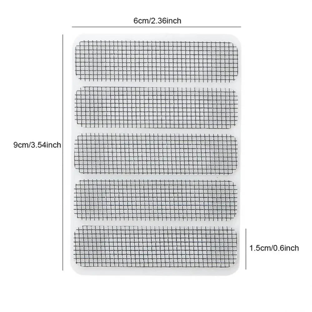 Window Screen Repair Patches – Anti-Mosquito Mesh Stickers 10/20/50Pc