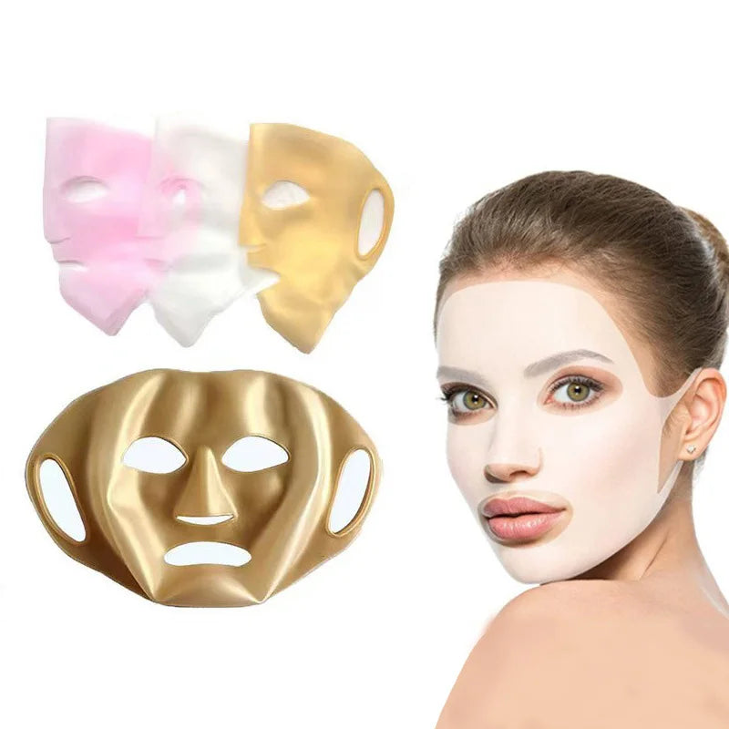 Silicone 3D Face Mask Cover – Reusable Anti-Evaporation Shield