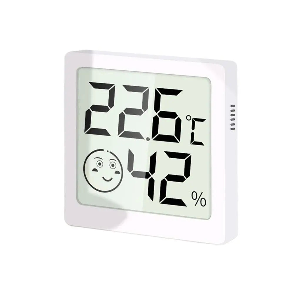 Mini LCD Digital Thermometer & Hygrometer – Indoor Humidity Meter