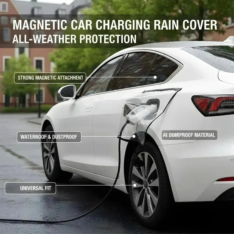 Universal Waterproof EV Charger Cover – Rain & Dust Guard