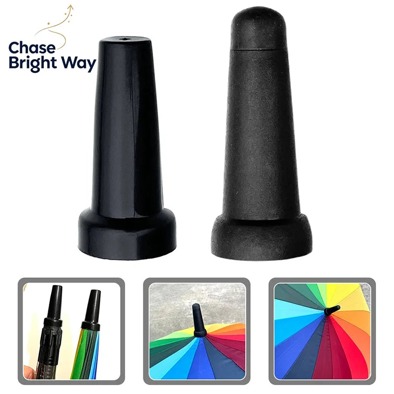 Rubber Umbrella Tip Cover – Replacement Protector Caps 2 Sizes