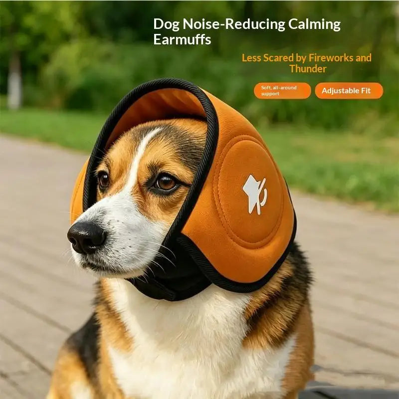 Dog Calming Earmuffs – Noise Isolating Ear Covers for Pets