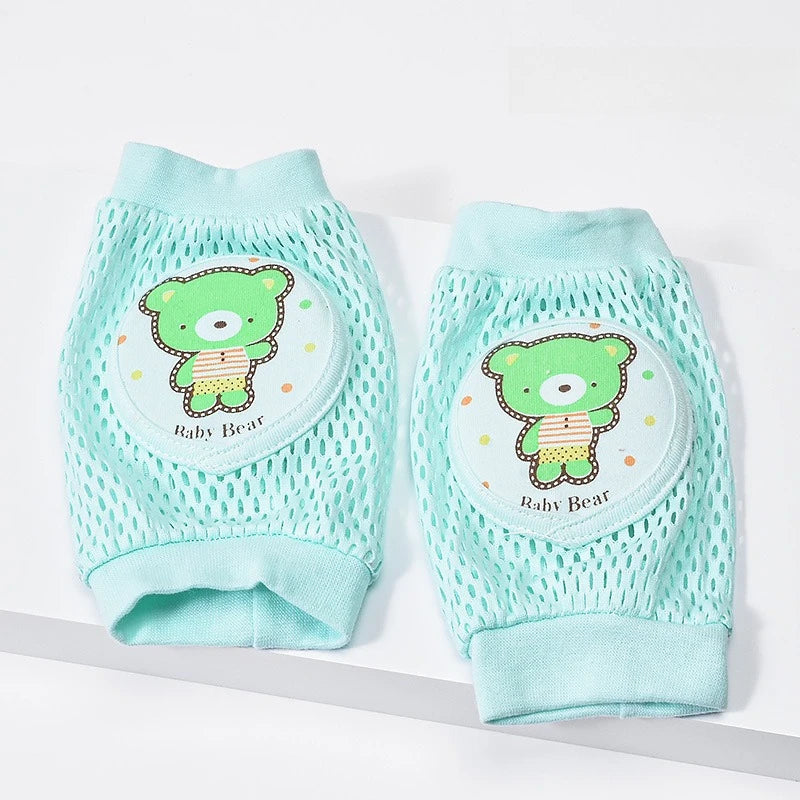 Baby Knee Pads for Crawling – Breathable Anti-Slip Toddler Pair