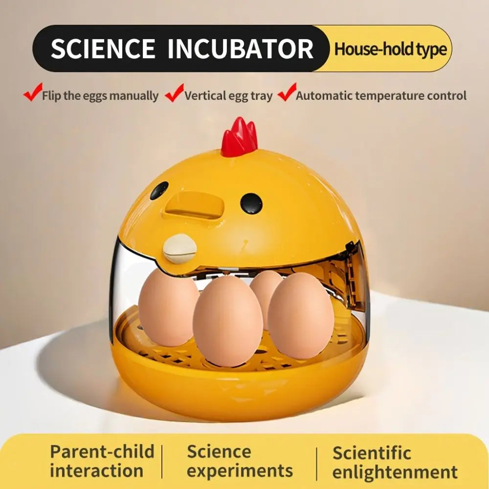 Mini Automatic Egg Incubator – Smart Temp & Humidity Control