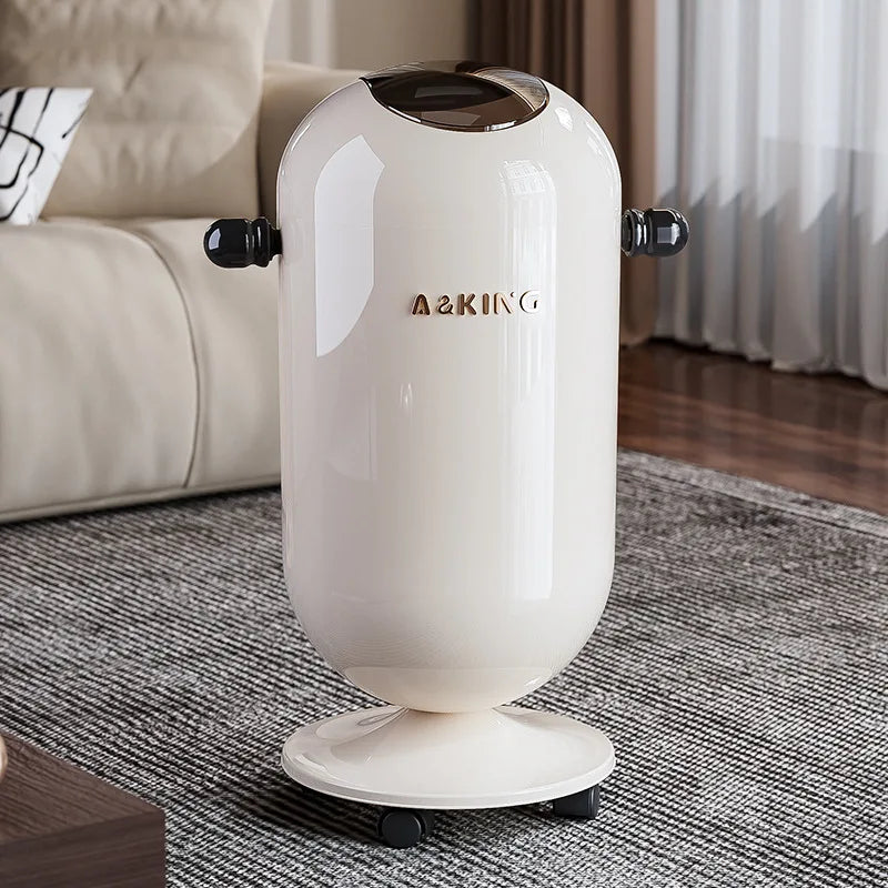 Touch-Free 12L Trash Can – Floating Lid Waste Bin | SAMMY