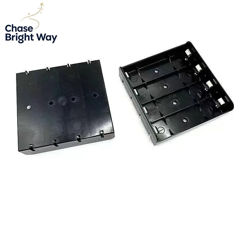 Nickel-Plated 21700 1–4S Battery Holder | DIY PCB Battery Box