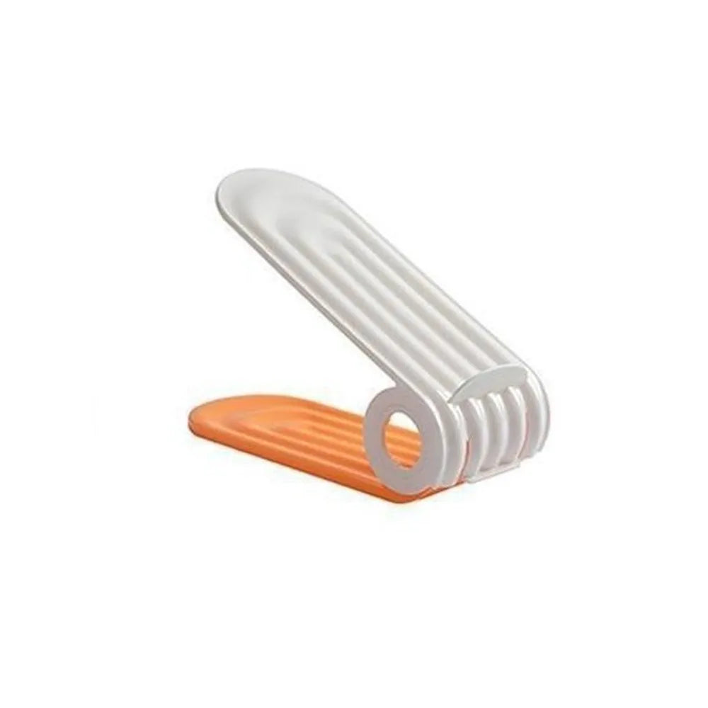 Adjustable Double Layer Shoe Rack – Space-Saving Organizer
