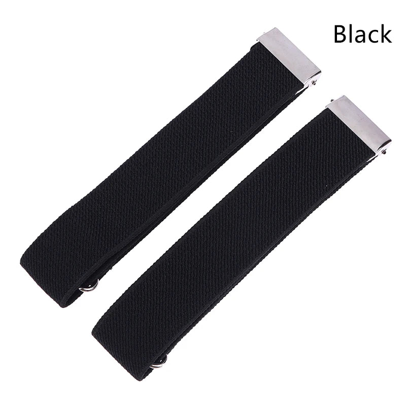 Elastic Shirt Sleeve Holders – Adjustable Arm Garters (1 Pair)