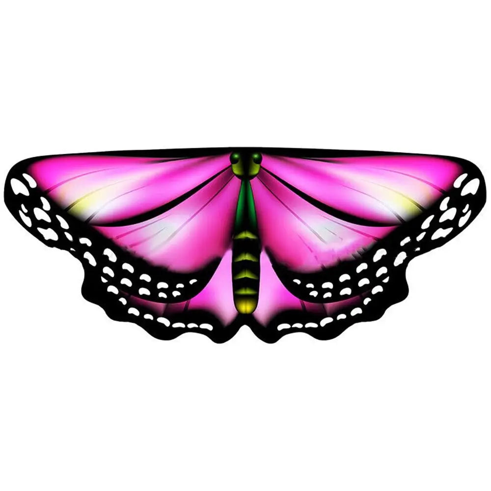Kids Butterfly Wings Cape – Chiffon Costume Shawl for Parties