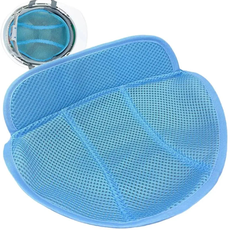 Breathable Mesh Helmet Insert Liner – Sweat-Absorbing Hard Hat Pad