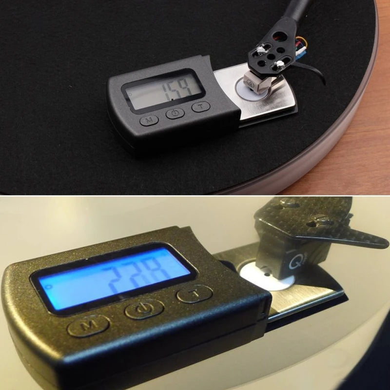 LCD Digital Stylus Force Scale – Turntable Calibration Gauge