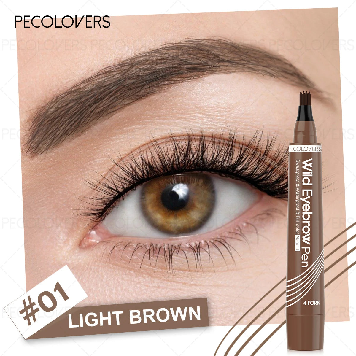 Waterproof Ultra-Fine Tip Eyebrow Pencil | Multi-Color