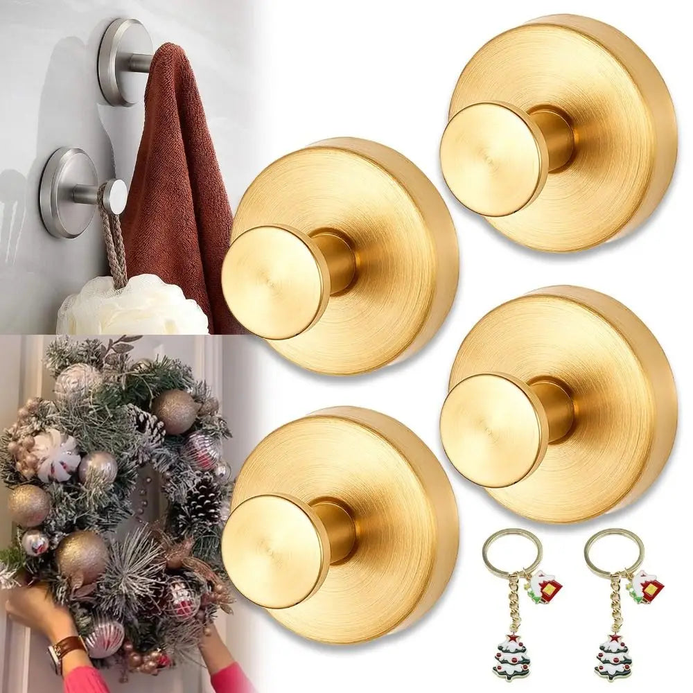 Traceless Suction Cup Hooks – No-Drill Stainless Steel Hook