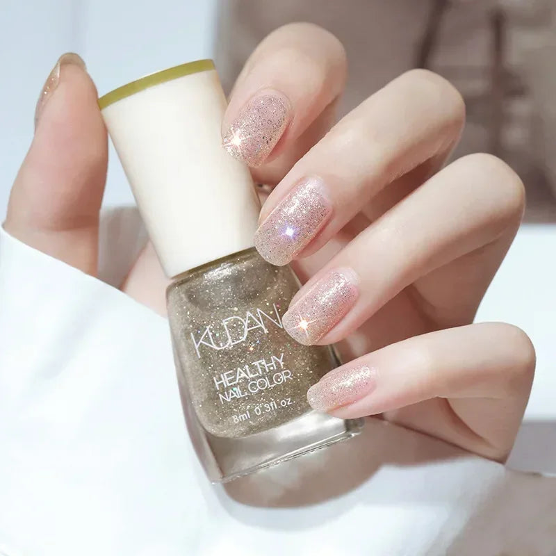 Handaiyan 8ml Water-Based Nail Polish – No Lamp Quick Dry