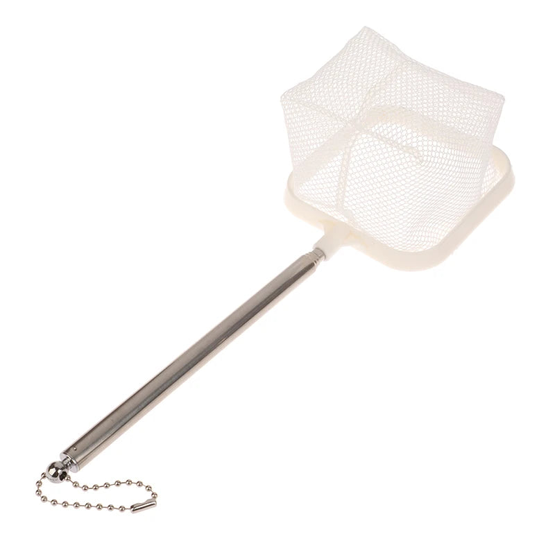Retractable Stainless Steel Aquarium Fish & Shrimp Net
