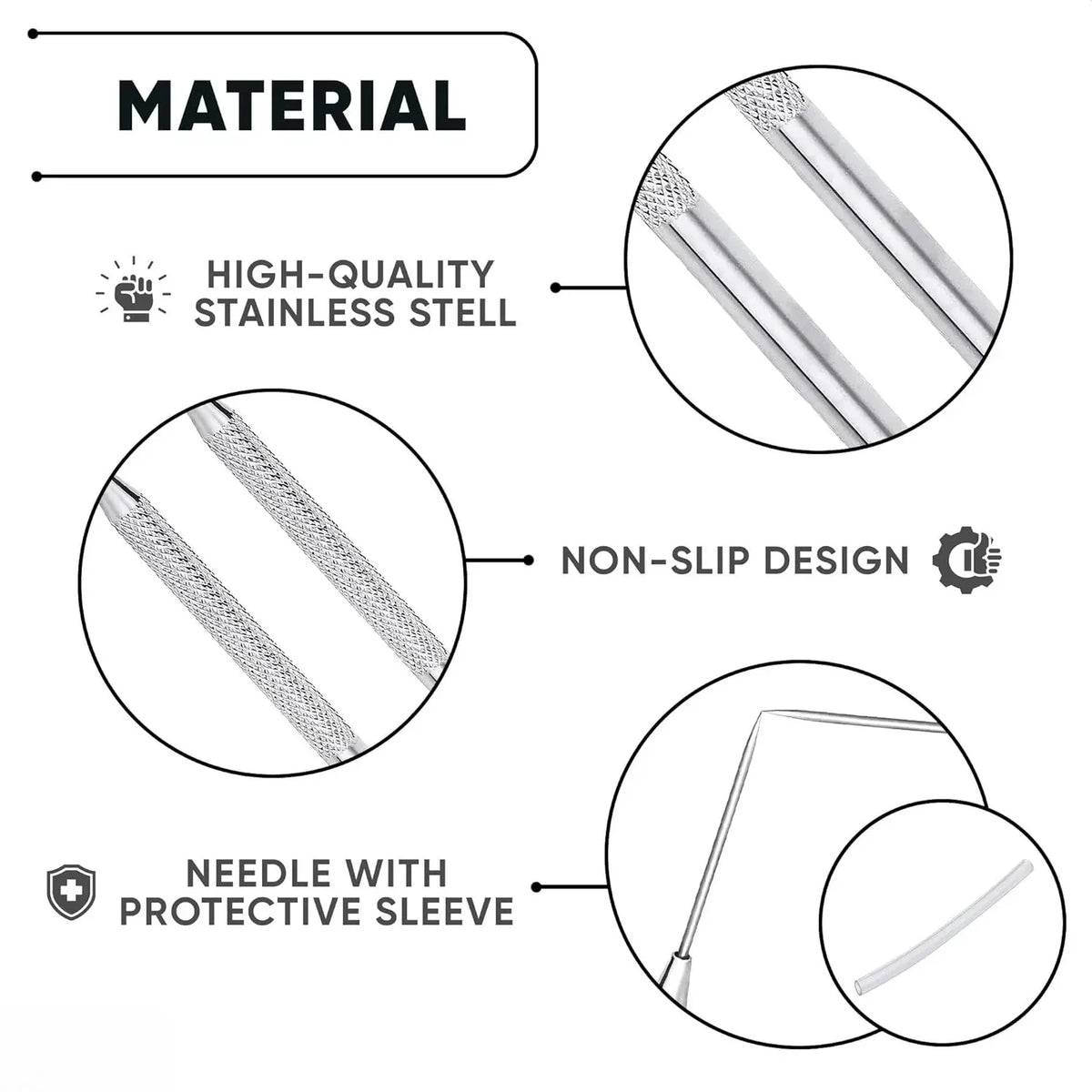 Clay Sculpting Tools Set – Stainless Steel Pottery Needles