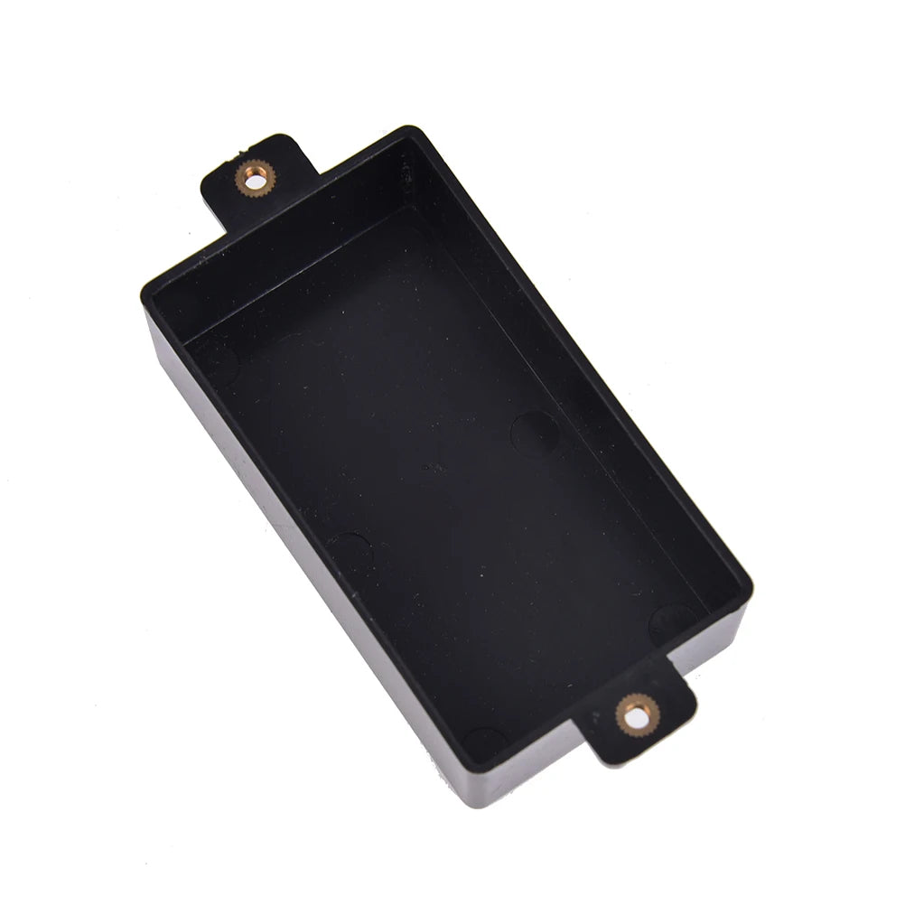 Black Plastic Sealed Humbucker Pickup Cover for Guitar