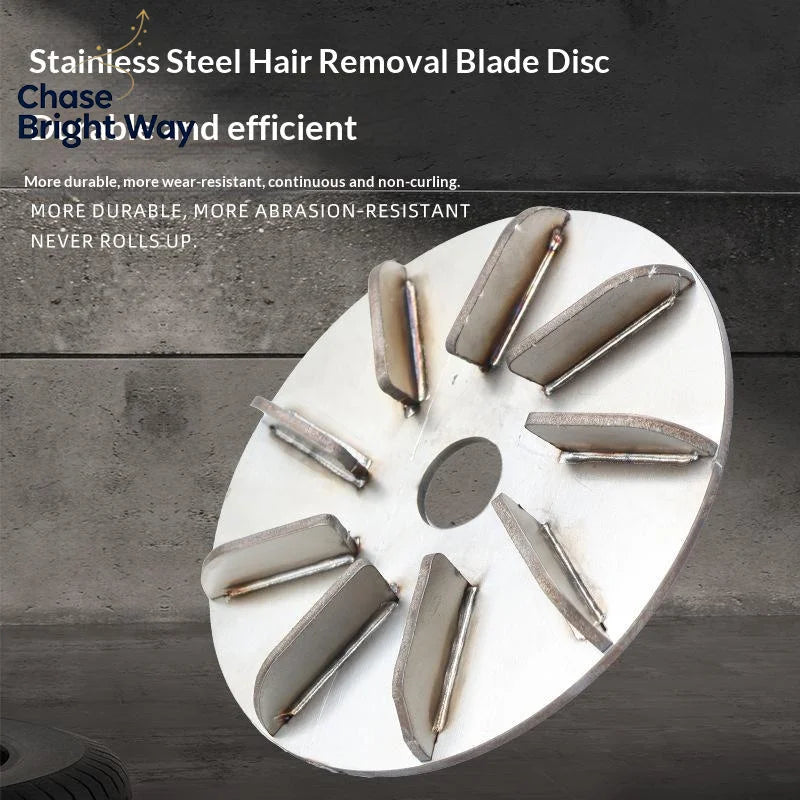 Livestock Dehairing Blade Disc – Stainless Steel for Cattle & Sheep