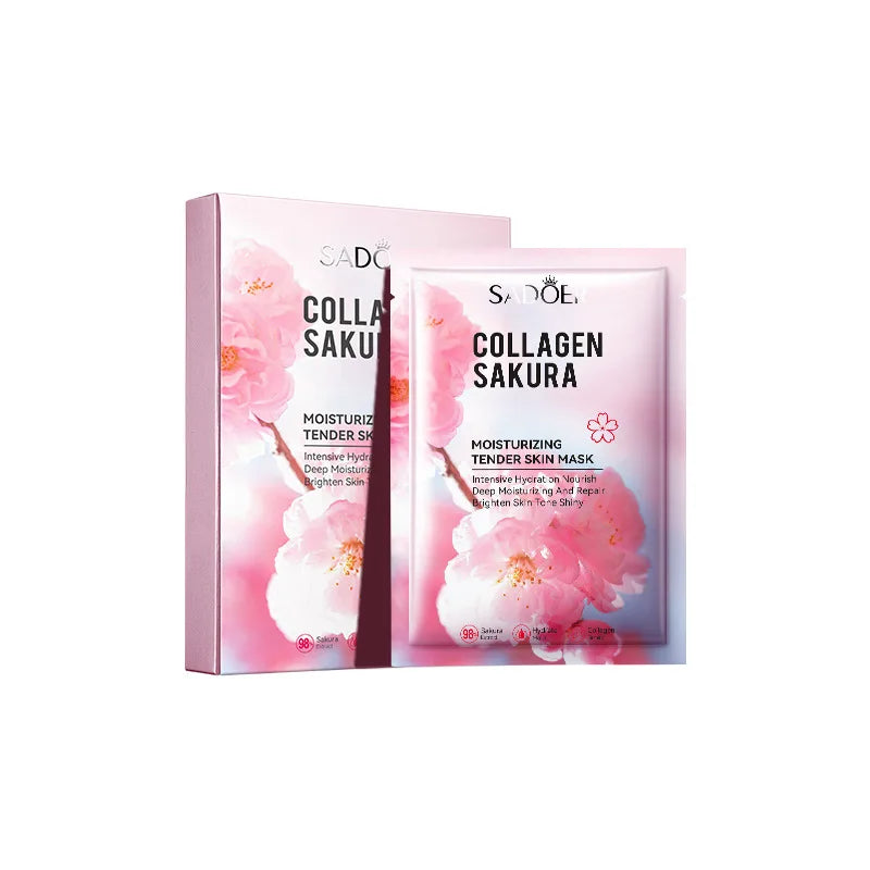 Sadoer Sakura Face Sheet Mask – Hydrating Collagen Brightening