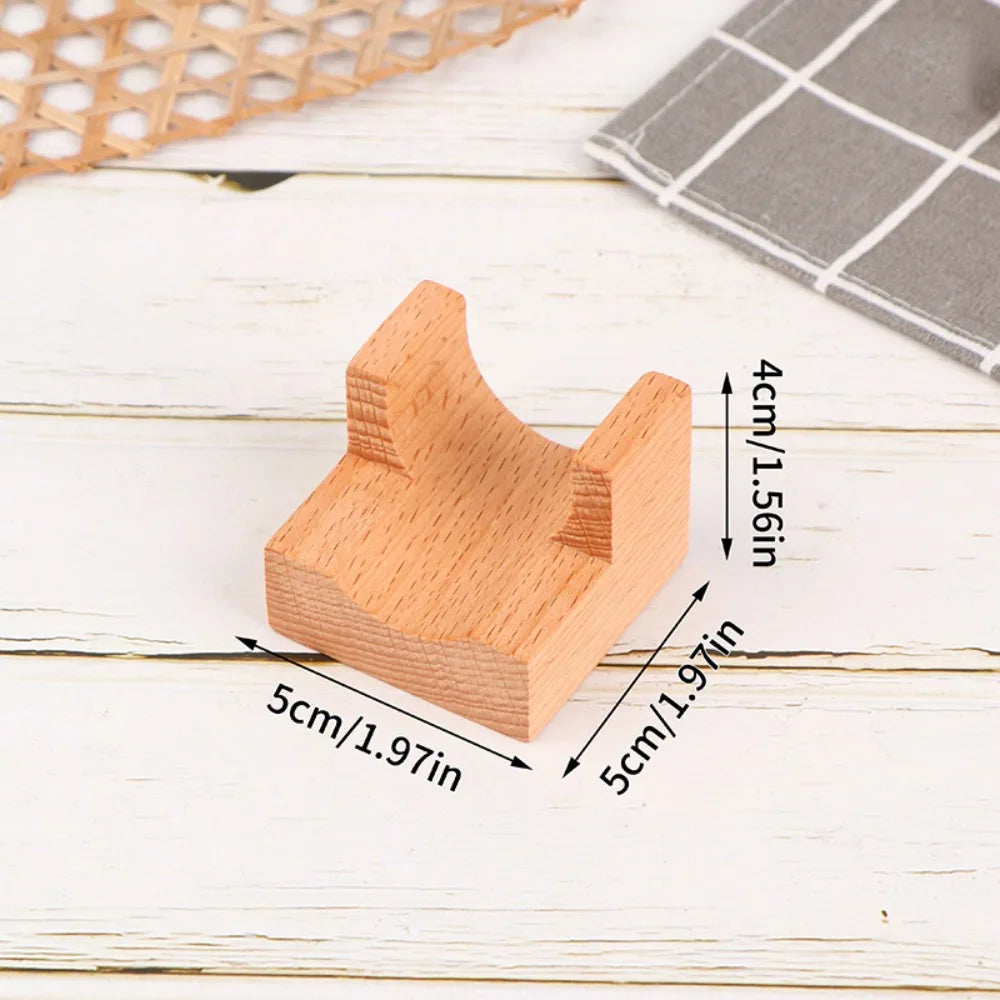 Wooden U-Shape Sushi Rack – Elegant Taco & Food Stand
