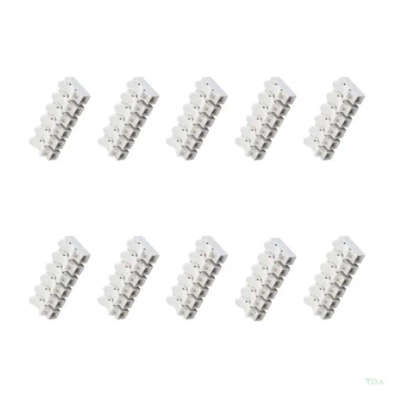 T21A Press-Type Quick Wire Connector Terminals – 10-Pack