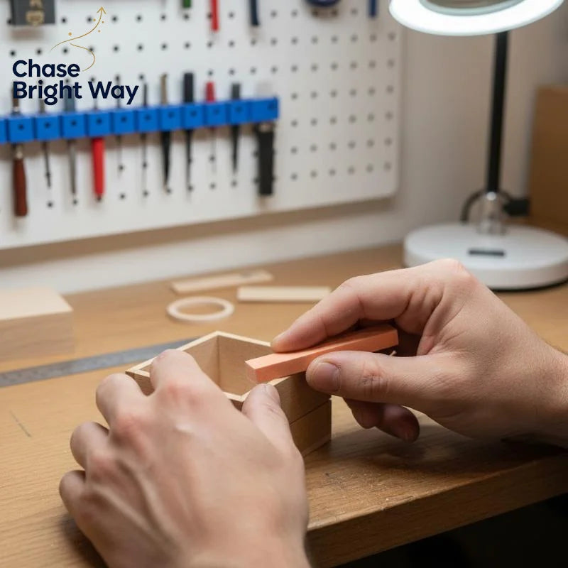 9-Pack Semi-Rigid Sanding Sticks | Multi-Grit Model Polish Kit