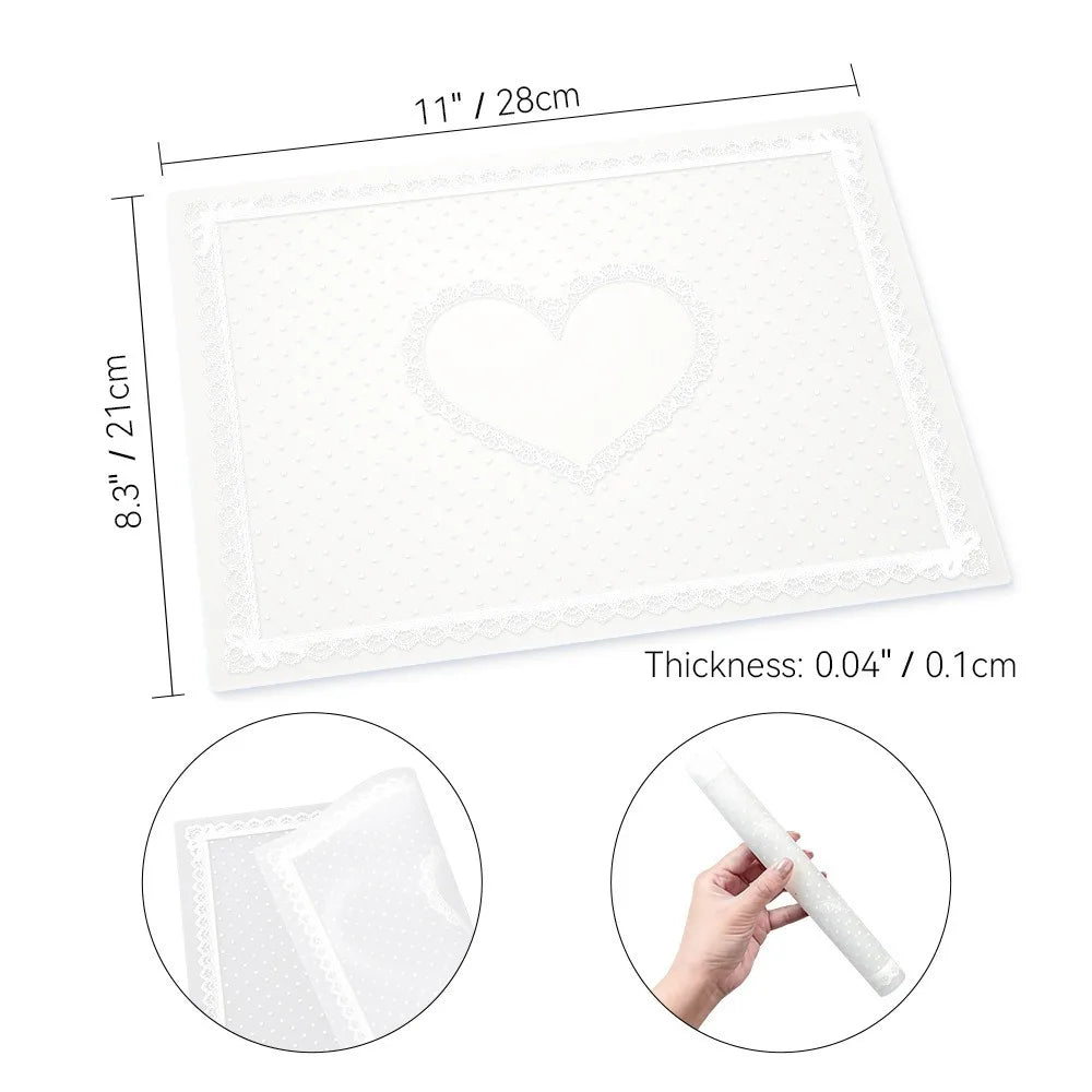 Silicone Nail Art Mat – Foldable Non-Slip Lace Hand Pillow Pad