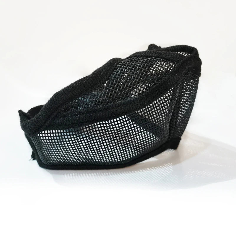 Breathable Mesh Muzzle for French Bulldog & Pug | S–XL