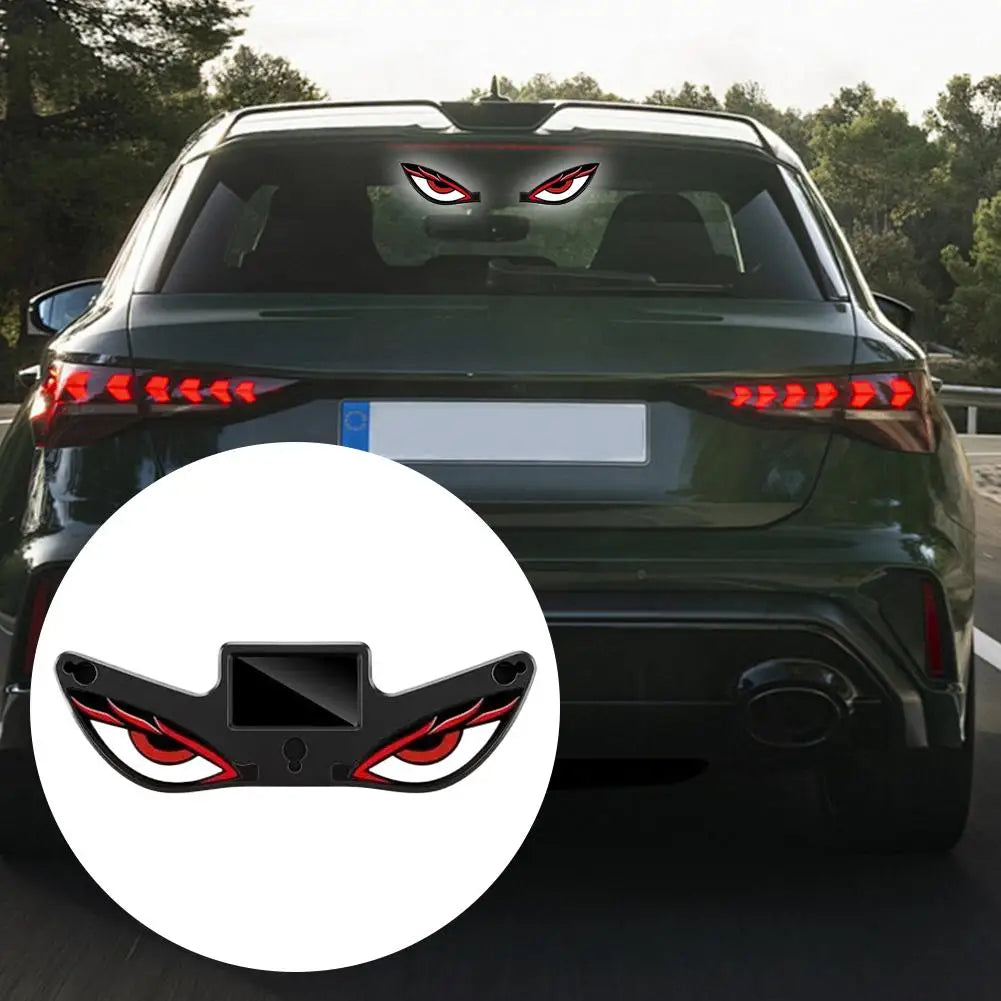 Solar Demon Eye LED Neon Light – Wireless Car Atmosphere Lamp