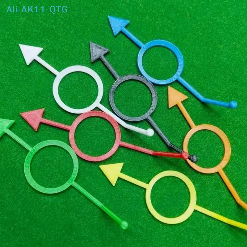 Pool Billiards Aiming Guide Markers – 10-Pack Training Aid