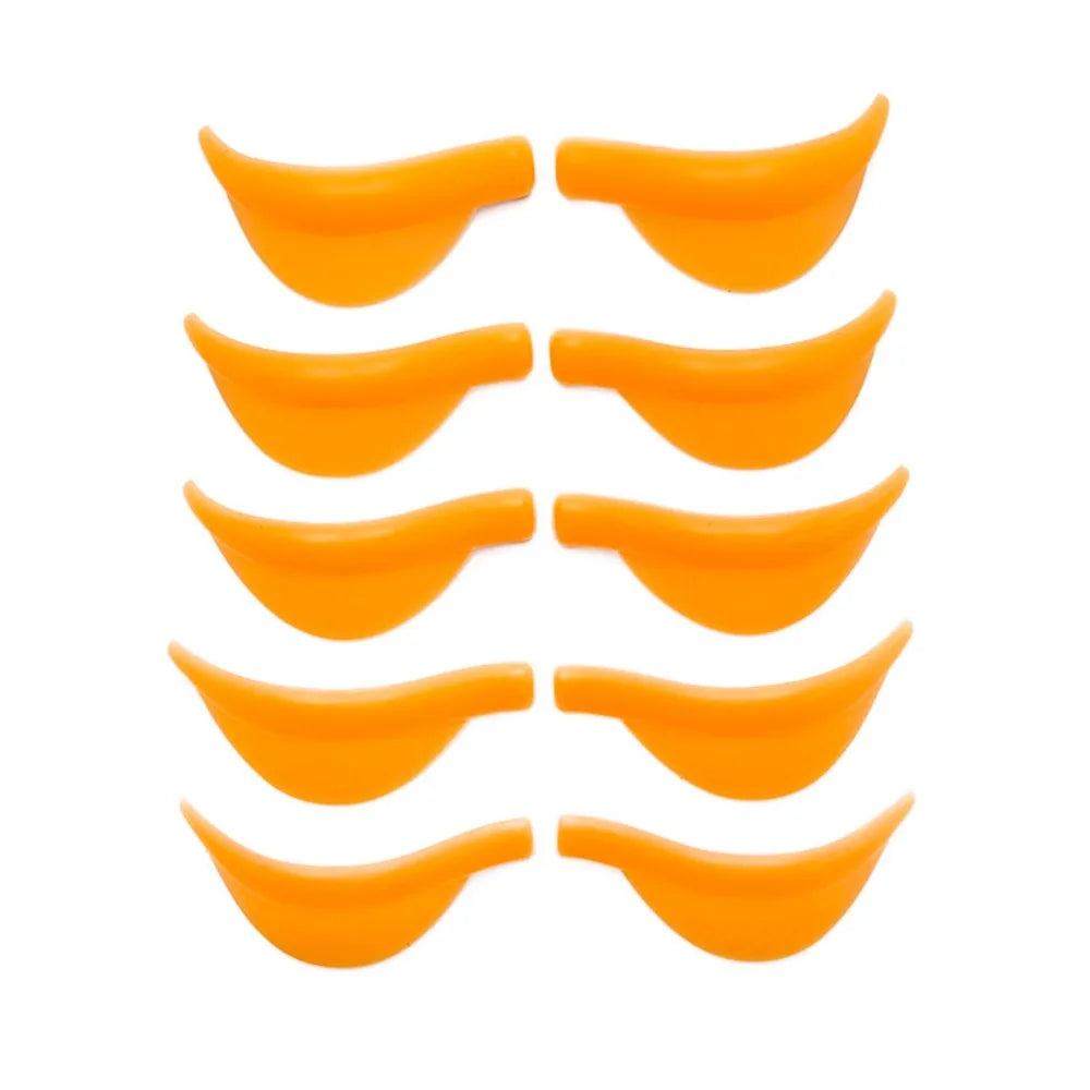 Silicone Eyelash Lifting Perm Pads – 5-Size Shield Set