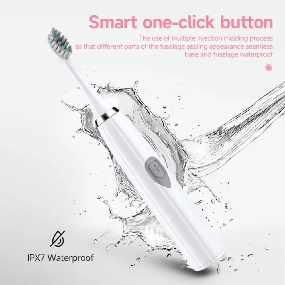 Sonic Electric Toothbrush – IPX7 Waterproof | 10,000 Strokes/Min