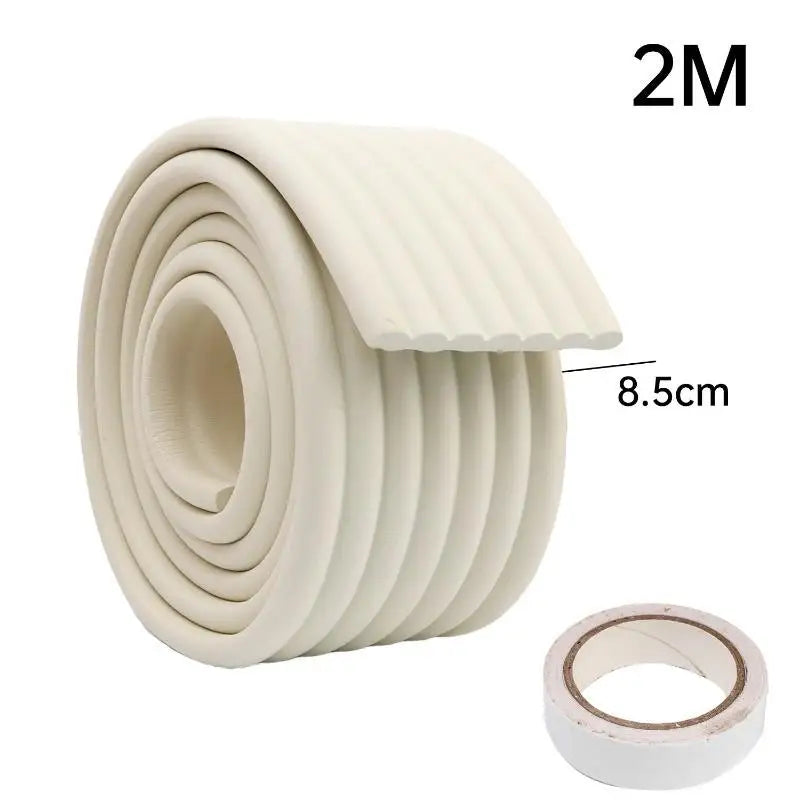 W-Shape Baby Safety Corner Bumper Strip – Foam Edge Guard