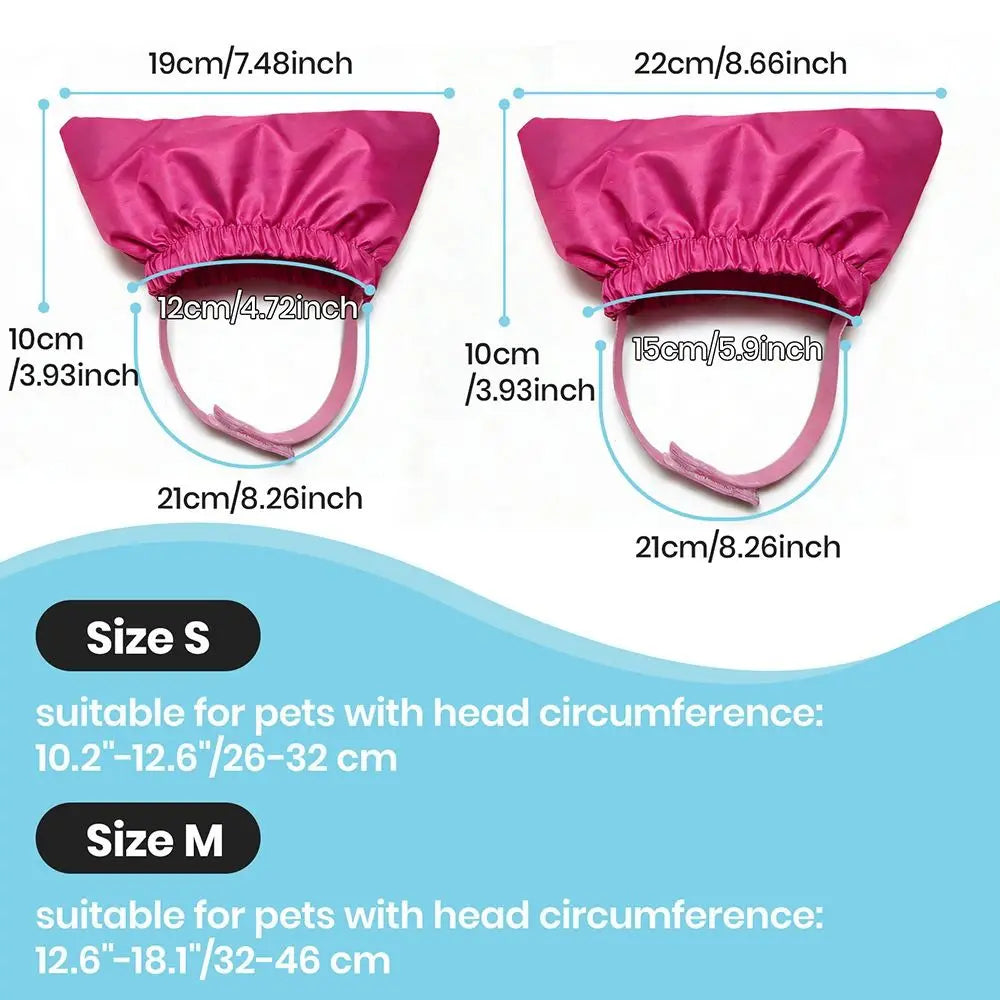 Waterproof Pet Shower Cap – Ear Protection for Dogs & Cats