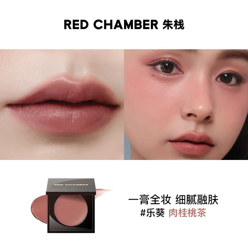 RED CHAMBER 3-in-1 Gel Cream Blush – Lip & Cheek Peach