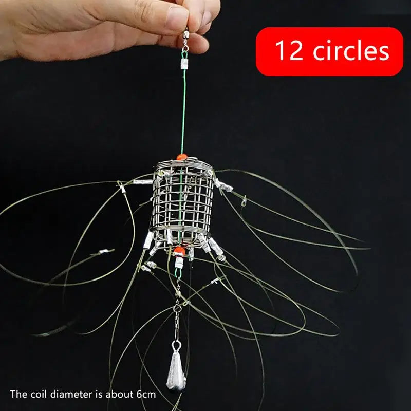Stainless Steel Crab Trap Wire Cage – 8/12 Lap Crab Catcher